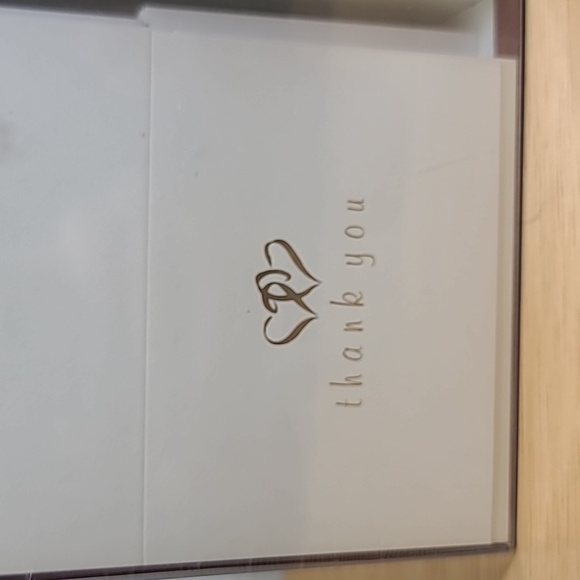 Artco fine paper Thank you cards 102 cards 100 envelopes - Picture 2 of 4